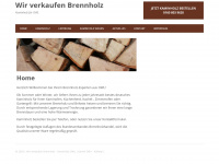 wir-verkaufen-brennholz.de Webseite Vorschau