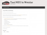 taxineu.wordpress.com Webseite Vorschau