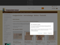 postgeschichte-kemser.com Webseite Vorschau