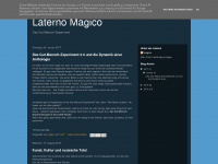 laterno-magico.blogspot.com Webseite Vorschau