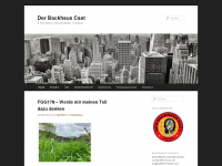 derbackhauscast.wordpress.com Webseite Vorschau