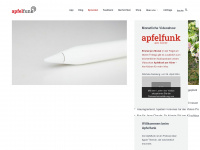apfelfunk.com Webseite Vorschau