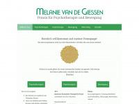 psychotherapie-sachsentor.de Webseite Vorschau