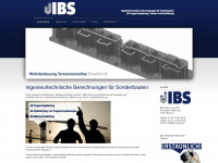 ibs-statik.com Webseite Vorschau