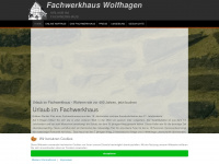 fachwerkhaus-wolfhagen.de Webseite Vorschau