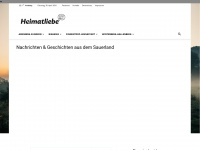 heimatliebe-magazin.de Webseite Vorschau
