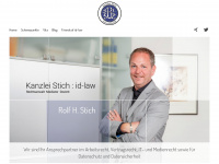 id-law.de Webseite Vorschau