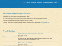 btf-sappi.at Webseite Vorschau