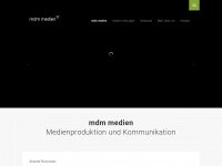 mdmmedien.com Webseite Vorschau
