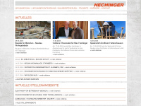 hechinger-gmbh.de Webseite Vorschau