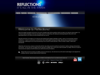 reflections.co.uk Webseite Vorschau