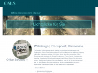 osus.ch Webseite Vorschau