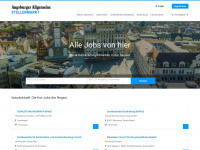 jobs.augsburger-allgemeine.de Webseite Vorschau