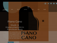 piano-cano.de Webseite Vorschau