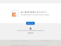 bietercockpit.de Webseite Vorschau