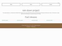 rain-down-project.com Webseite Vorschau