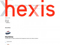 hexis.hr Webseite Vorschau