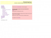 homöoplus.ch Webseite Vorschau
