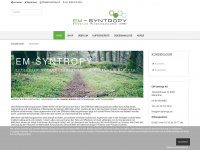 em-syntropy.ch Webseite Vorschau