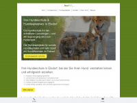 personal-dog-training.net Webseite Vorschau