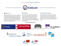 kubicum.de Webseite Vorschau