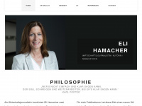 elihamacher.de Webseite Vorschau