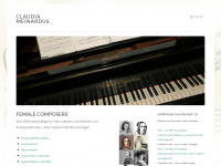 femalecomposers.wordpress.com Webseite Vorschau