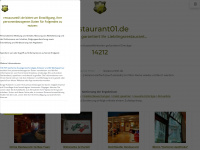 restaurant01.de Webseite Vorschau