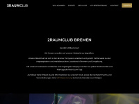 2raumclub-bremen.de Webseite Vorschau