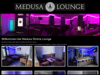 shisha-medusa-lounge.de Webseite Vorschau