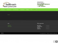 o-sullivans.de Webseite Vorschau