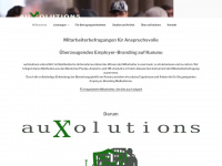auxolutions.de Webseite Vorschau