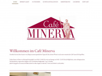 cafe-minerva.de Webseite Vorschau