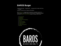baros-burger.de Webseite Vorschau