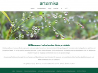 artemisanatur.ch Webseite Vorschau