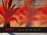ayara.ch Webseite Vorschau