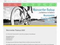 weinviertler-radcup.at Webseite Vorschau
