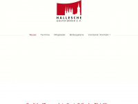 halle-gf.de Webseite Vorschau