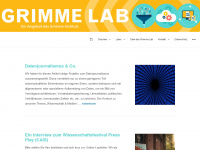 grimme-lab.de Webseite Vorschau