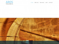 aros-treuhand.ch Webseite Vorschau