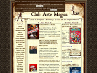 clubartemagica.org Webseite Vorschau