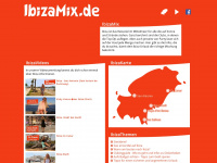 ibizamix.de Webseite Vorschau