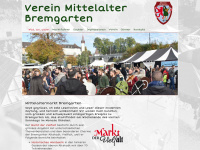 mittelalter-bremgarten.ch Webseite Vorschau