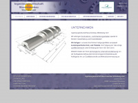 ingenieurgesellschaft-maschinenbau.de Webseite Vorschau