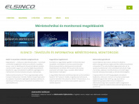 elsinco.hu Webseite Vorschau