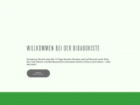 bioabokiste.ch Webseite Vorschau