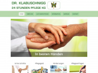 24stundenpflegekg.at Webseite Vorschau