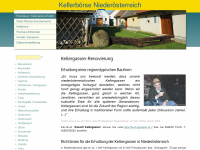 kellerboerse.at Webseite Vorschau