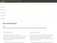 fan-prinzip.de Webseite Vorschau