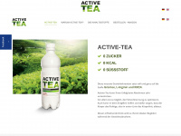 activy-tea.com Webseite Vorschau